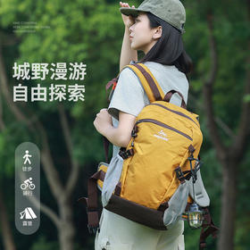 户外登山包轻量化徒步大容量透气背垫骑行背包加宽加厚肩带双肩包情侣包男女同款登山包