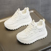 内增高小白鞋爆款牛皮，厚底板鞋轻便老爹百搭休闲鞋AM-5356 商品缩略图0
