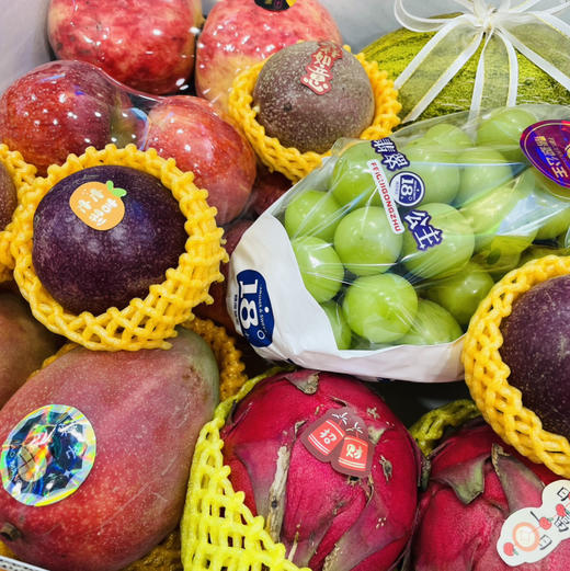 【日常送过节有礼合集水果礼盒】诚意满满，礼盒价格为当天价格，这个礼盒十分大气：高品质水果合集 商品图6