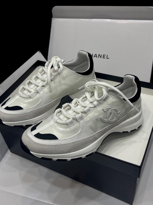 xx71-CHANE香奈儿25A 小牛皮圆头系带低帮生活休闲鞋女款 (MT) 商品图3