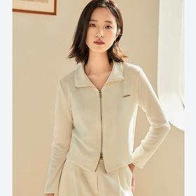 丁摩 拉链短款外套春秋薄款透气户外运动长袖上衣5ZF-560