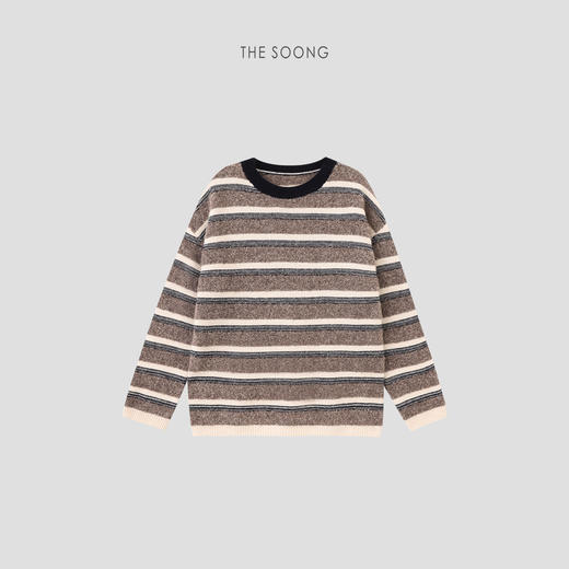 THESOONG/430g 打底羊绒羊毛毛衣女长袖套头休闲秋季HWMY7583 商品图9