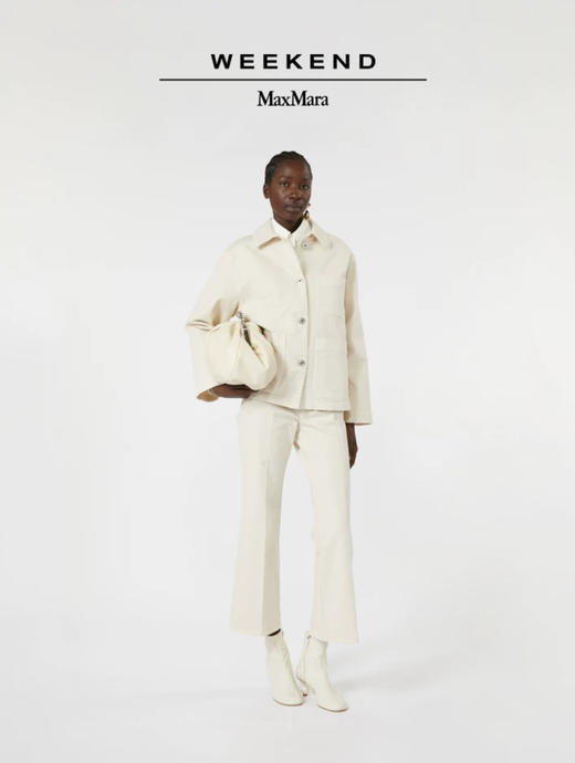 2FWeekend MaxMara 25秋冬新款女装直筒单排扣夹克外套吊牌价4500元 商品图0