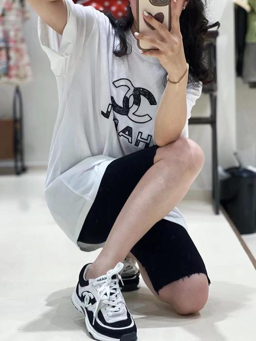 XX64-香奈儿   25P 绒面小牛皮 圆头系带 平底 薄底鞋 低帮 生活休闲鞋 女款（KS*MM） 商品图5