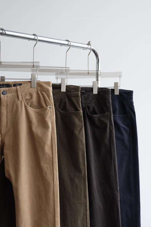 元单 Mass1mo dutt1 男裤斜纹灯芯绒 休闲长裤 XXK205 商品图4