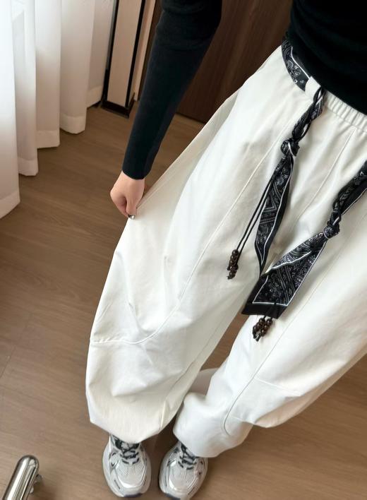 新款气球镰刀超显瘦老钱休闲裤 商品图2