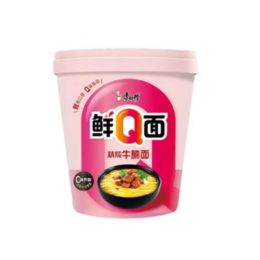 康师傅鲜Q面精炖牛腩面 商品图0