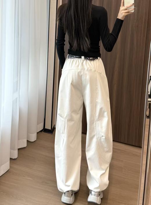 新款气球镰刀超显瘦老钱休闲裤 商品图4