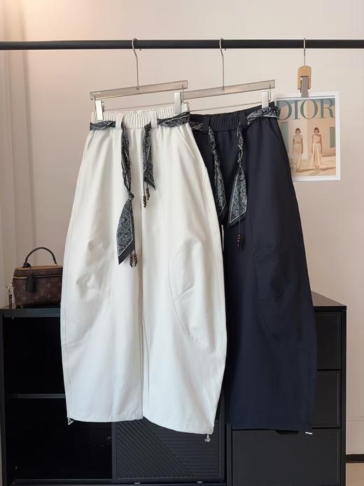 新款气球镰刀超显瘦老钱休闲裤 商品图11