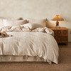 【亚麻大提花贡缎磨毛四件套】亚麻大提花贡缎磨毛四件套民宿棉麻被套床单4件套 商品缩略图1