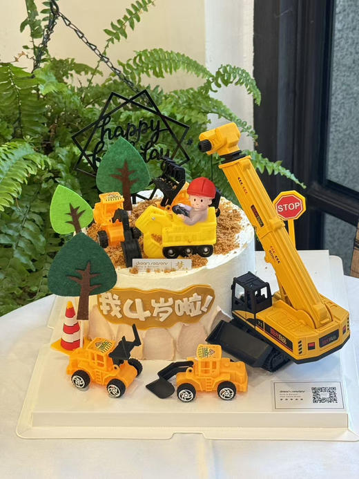 挖机蛋糕 商品图0