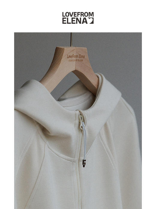 “入秋老钱风“ 莫代尔空气层 卫衣卫裤套装 商品图4