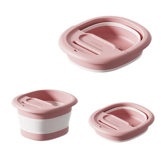 折叠泡脚桶 家用加高过小腿足浴盆 恒温便携式洗脚盆脚底按摩足浴器 商品图4