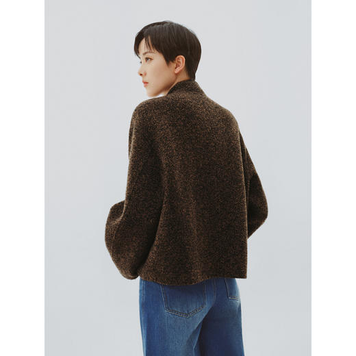 INSUN恩裳美拉德短款双面呢大衣 商品图1