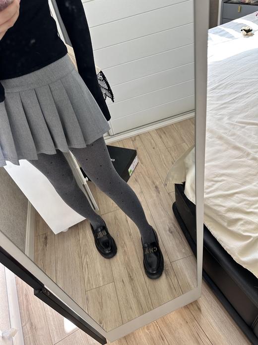 XX63-香奈儿  24B 皮革 圆头套脚 乐福鞋 女款 黑色（KS*MM） 商品图0