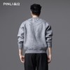 PINLI品立2025秋季新款男士简约圆领开衫毛衣潮牌休闲针织衫外套GD253110129 商品缩略图3