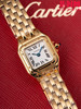 卡地亚猎豹系列 猎豹迷你 表盘尺寸19mm*25mm 女士腕表 原版瑞士进口石英机芯 商品缩略图0
