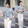 GUO风盘扣牛仔外套，时尚休闲外套HR-XYFS6780 商品缩略图4