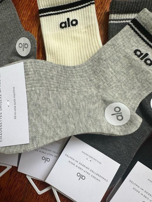 Alo秋款中筒女袜5双装组合 建议34-39码 商品图8