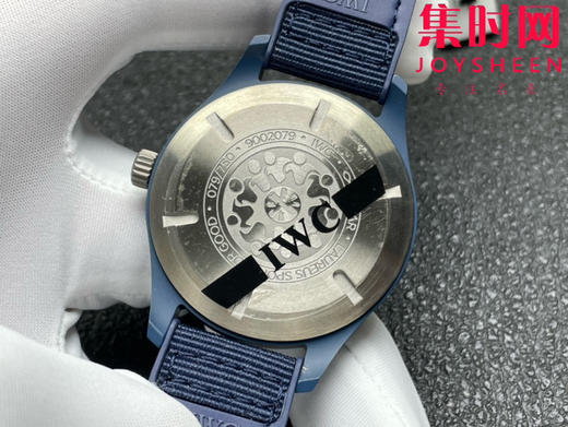 IWC万国 M+飞行员系列IW328101 马克18 马克十八 蓝陶瓷 雾霾蓝 君子蓝 男士腕表 表径41mm 劳伦斯特别版
机芯：搭载进口9015改Cal.32111 商品图7