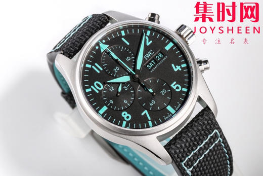 新品万国IWC TW飞行员计时系列 梅赛德斯AMG工程师强强联手IW388108 F1赛车 马石油绿 表径41mm 男士腕表 商品图2
