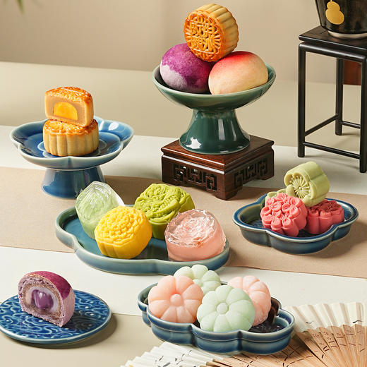 【尚食月华礼盒】皇家尚食局x敦煌博物馆 国风糕点礼盒特产文创新年圣诞节伴手礼物 商品图6