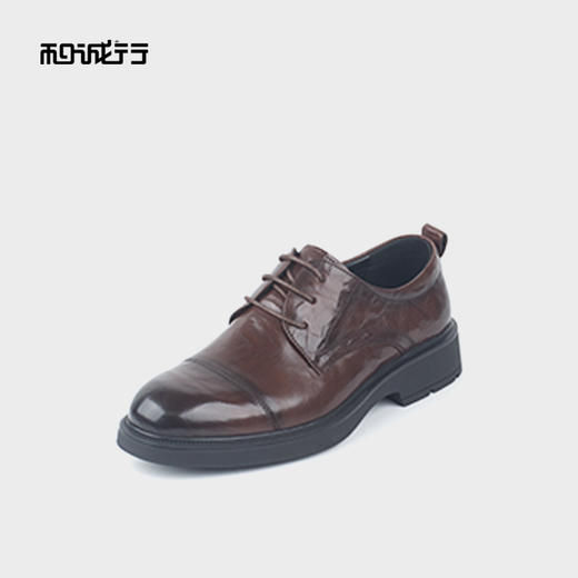 和诚行2025秋季新款正装休闲通勤男式商务鞋1370136 商品图1