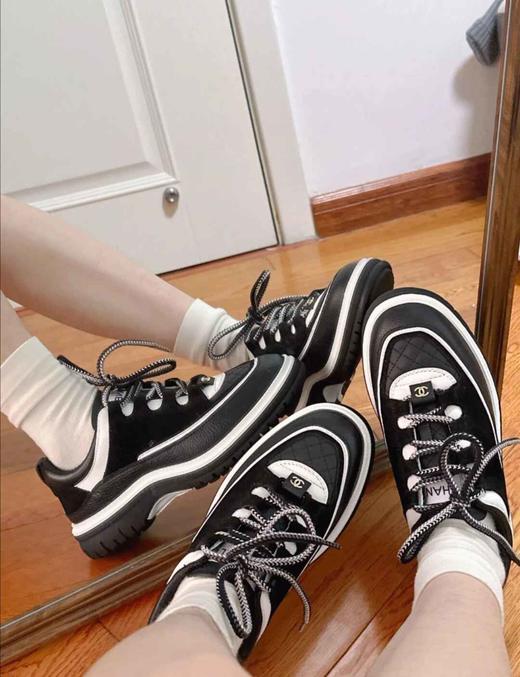 XX57-香奈儿 25C 圆头厚底 低帮 生活休闲鞋 女款（KS*MM） 商品图6