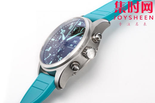 新品万国IWC TW飞行员计时系列 梅赛德斯AMG工程师强强联手IW388108 F1赛车 马石油绿 表径41mm 男士腕表 商品图5