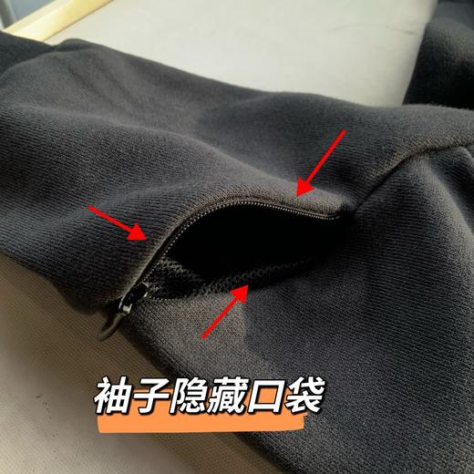 AD大Logo印花加绒圆领套头美式卫衣 商品图13