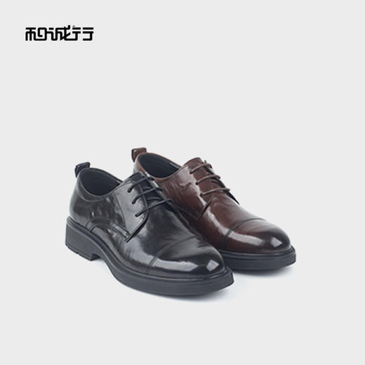 和诚行2025秋季新款正装休闲通勤男式商务鞋1370136 商品图4