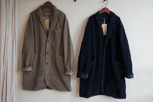 Vas-y Lentement灯芯绒中长款外套 商品图11