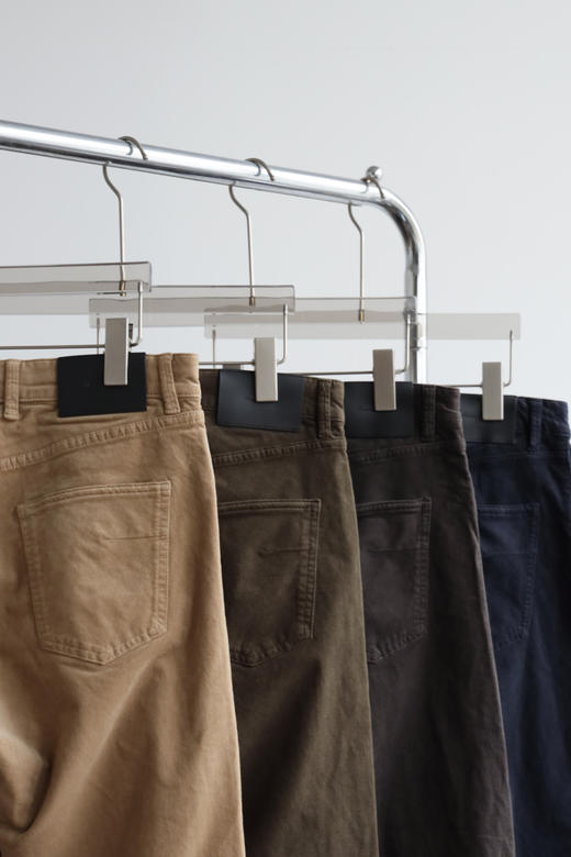 元单 Mass1mo dutt1 男裤斜纹灯芯绒 休闲长裤 XXK205 商品图5