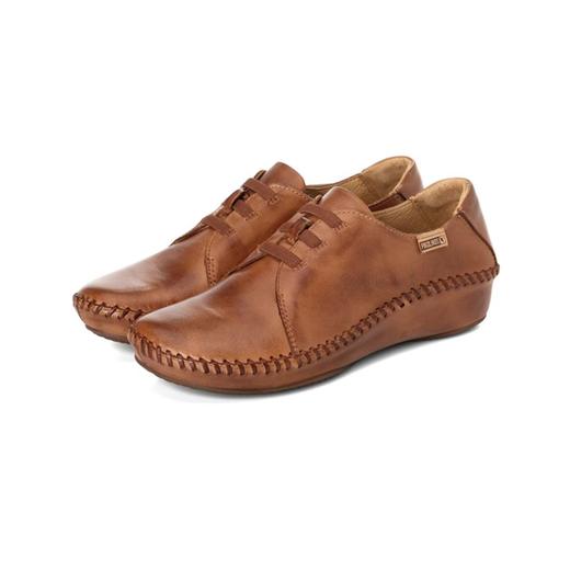 【Pikolinos 】  B3F | 派高雁秋季牛皮松紧带圆头深口平跟单鞋PL251140 商品图4