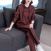 休闲大码宽松套装女2026新款中年妈妈装减龄秋季运动服两件套 商品缩略图1