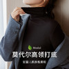 莫代尔打底衫女新款春秋内搭薄款长袖高领黑色基础外穿堆堆领上衣秋季新款内搭 商品缩略图0