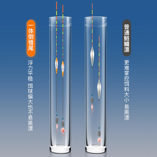 佳钓尼倒锥尾鲢鱅日用浮漂无惧风浪加固铝管甩大鞭也能更轻松 商品图2