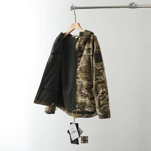 军茑风橘皮迷彩软壳夹克战术冲锋衣外套 商品图3