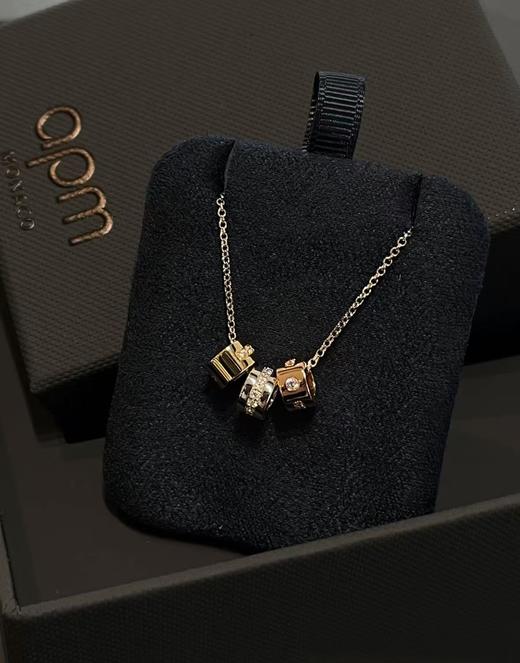 APM Monaco摩斯密码可调节项链 商品图0