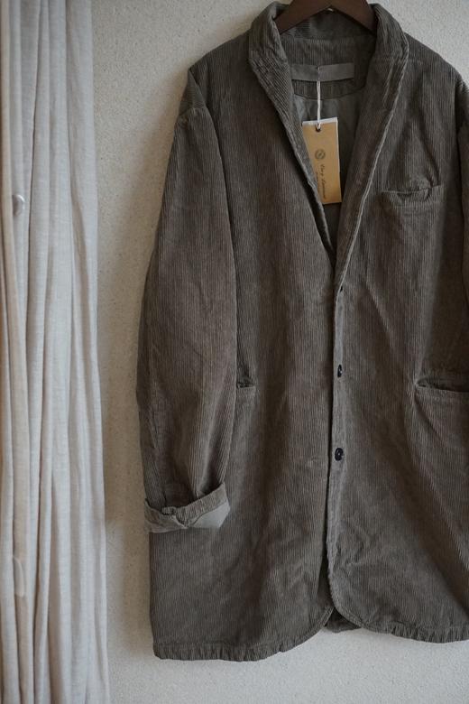 Vas-y Lentement灯芯绒中长款外套 商品图12