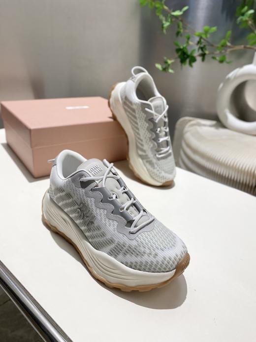 xx75-MIU MIU缪缪徽标压花低帮生活休闲鞋女款-（KS*MM） 商品图9