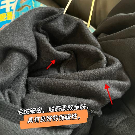 AD大Logo印花加绒圆领套头美式卫衣 商品图11