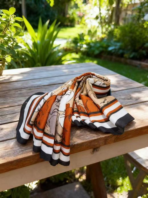 优品堂『花影摇曳2』90x90方巾 商品图7