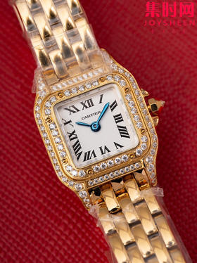 卡地亚猎豹系列 猎豹迷你 表盘尺寸19mm*25mm 女士腕表 原版瑞士进口石英机芯