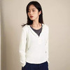 丁摩 优可丝新款连帽长袖T恤女士短款休闲帽衫上衣打底薄款卫衣5ZF-660 商品缩略图3