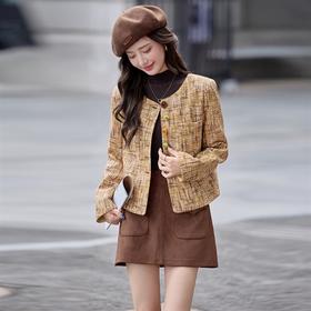 潮流时尚，小香风外套短外套（仅上衣）HR-YLFS9083