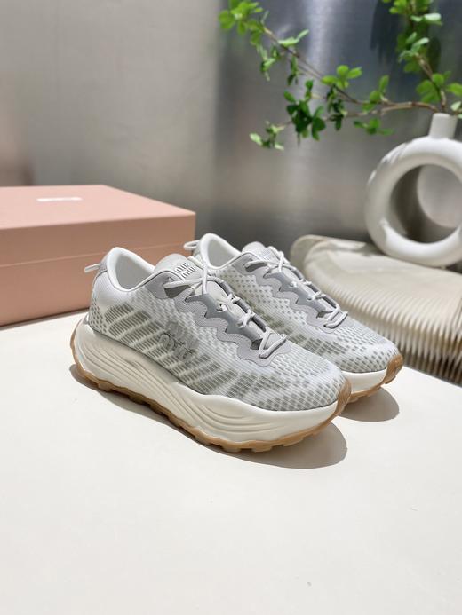 xx75-MIU MIU缪缪徽标压花低帮生活休闲鞋女款-（KS*MM） 商品图7