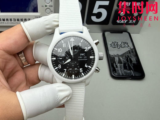 IWC万国 TW飞行员计时系列 "太浩湖"特别版 白陶瓷壳 新款陶瓷男士腕表 震撼来袭 商品图0