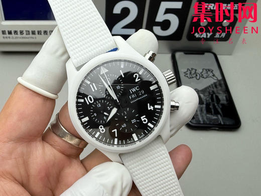 IWC万国 TW飞行员计时系列 "太浩湖"特别版 白陶瓷壳 新款陶瓷男士腕表 震撼来袭 商品图2