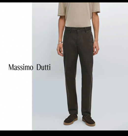 元单 Mass1mo dutt1 男裤斜纹灯芯绒 休闲长裤 XXK205 商品图1